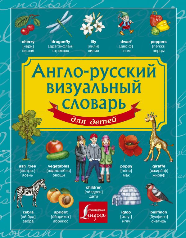 Англо-русский визуальный словарь для детей. Купить книгу онлайн в Hyp'Space Store.